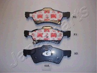 Колодки тормозные PA002AF JAPANPARTS PA002AF