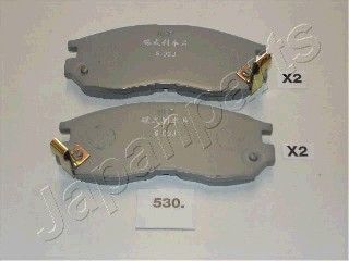 Колодки тормозные PA530AF JAPANPARTS PA530AF