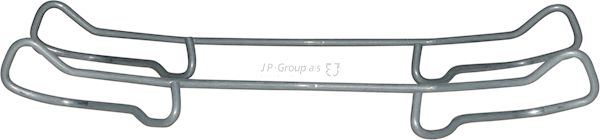 Ремкомплект колодок тормозных 1263650110 JP GROUP 1263650110