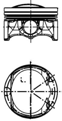 Поршни 40251610 KOLBENSCHMIDT 40251610