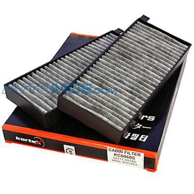 Фильтр салона угольный KC0060S KORTEX KC0060S