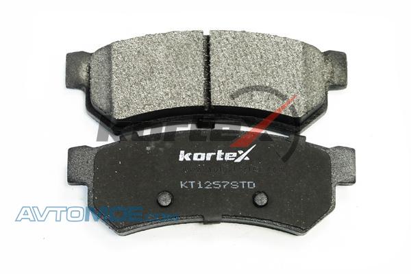Колодки тормозные KT1257STD KORTEX KT1257STD