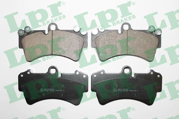 Колодки тормозные 05P1257 LPR 05P1257