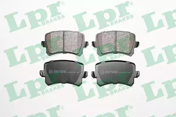 Колодки тормозные 05P1390 LPR 05P1390