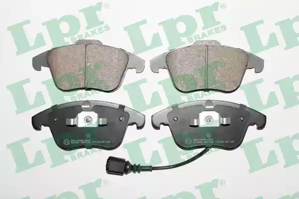 Колодки тормозные 05P1392 LPR 05P1392