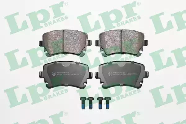 Колодки тормозные 05P1398 LPR 05P1398