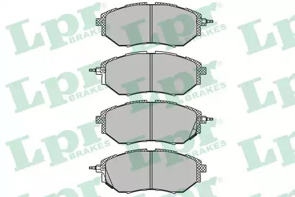 Колодки тормозные 05P1402 LPR 05P1402