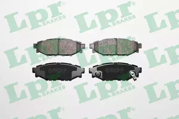 Колодки тормозные 05P1408 LPR 05P1408