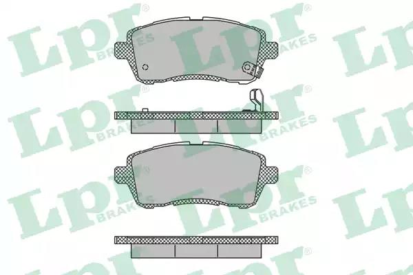 Колодки тормозные 05P1464 LPR 05P1464