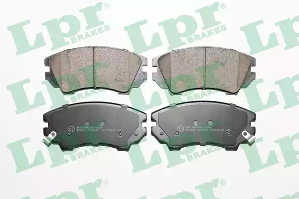 Колодки тормозные 05P1467 LPR 05P1467