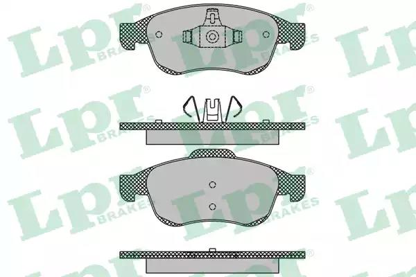 Колодки тормозные 05P1493 LPR 05P1493