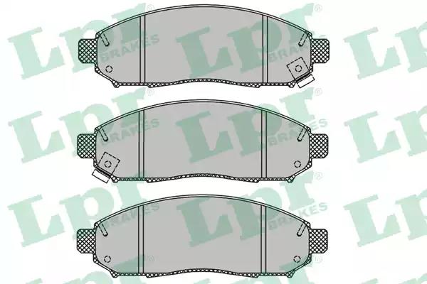Колодки тормозные 05P1495 LPR 05P1495