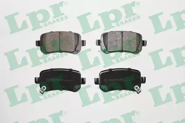 Колодки тормозные 05P1550 LPR 05P1550