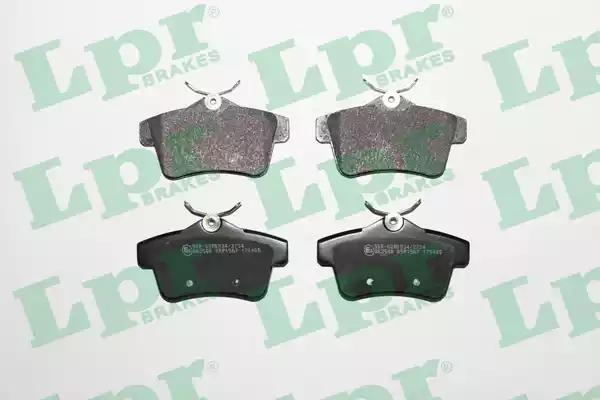 Колодки тормозные 05P1567 LPR 05P1567