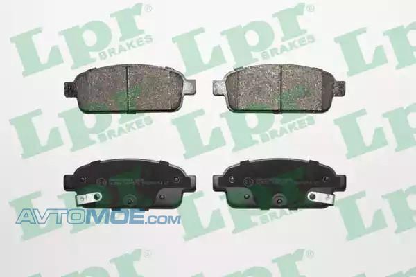 Колодки тормозные 05P1575 LPR 05P1575