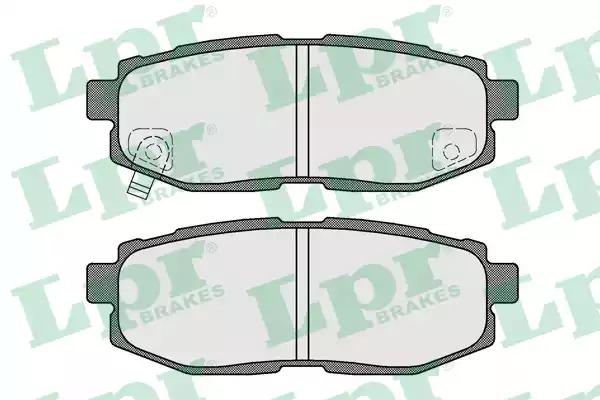 Колодки тормозные 05P1577 LPR 05P1577