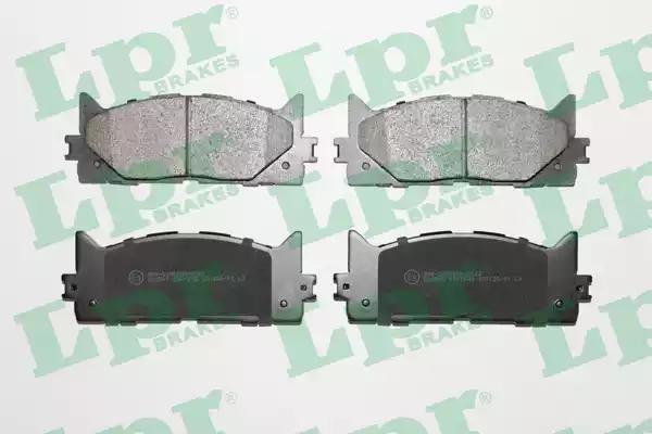 Колодки тормозные 05P1593 LPR 05P1593