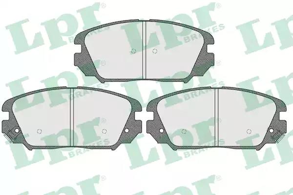 Колодки тормозные 05P1599 LPR 05P1599