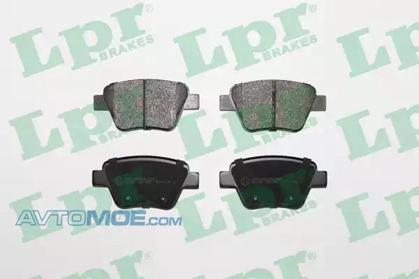 Колодки тормозные 05P1608 LPR 05P1608