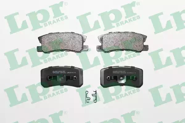 Колодки тормозные 05P1639 LPR 05P1639