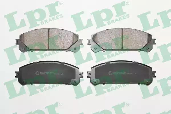 Колодки тормозные 05P1691 LPR 05P1691