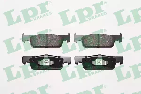 Колодки тормозные 05P1702 LPR 05P1702