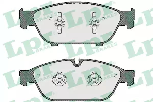 Колодки тормозные 05P1743 LPR 05P1743