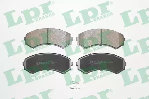 Колодки тормозные 05P569 LPR 05P569