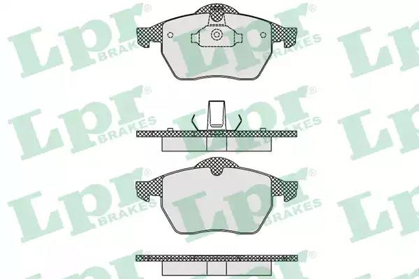 Колодки тормозные 05P635 LPR 05P635