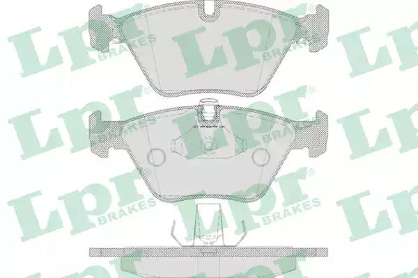 Колодки тормозные 05P649 LPR 05P649