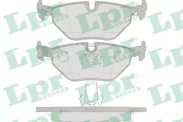 Колодки тормозные 05P650 LPR 05P650