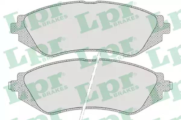 Колодки тормозные 05P682 LPR 05P682