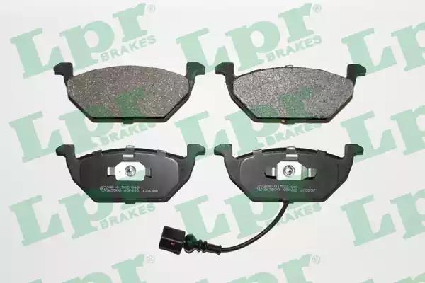 Колодки тормозные 05P692 LPR 05P692