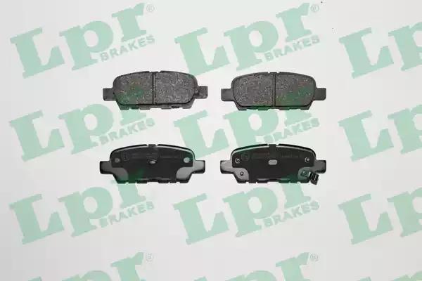 Колодки тормозные 05P857 LPR 05P857