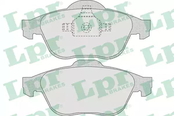 Колодки тормозные 05P864 LPR 05P864