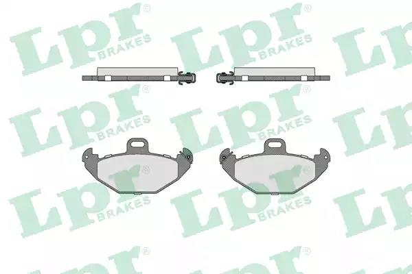 Колодки тормозные 05P883 LPR 05P883