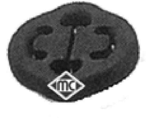 Крепление глушителя 00238 METALCAUCHO 00238