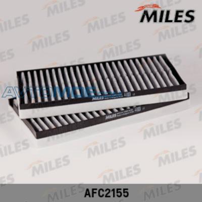 Фильтр салона угольный AFC2155 MILES AFC2155