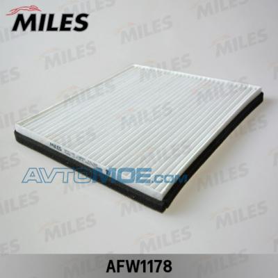 Фильтр салона AFW1178 MILES AFW1178