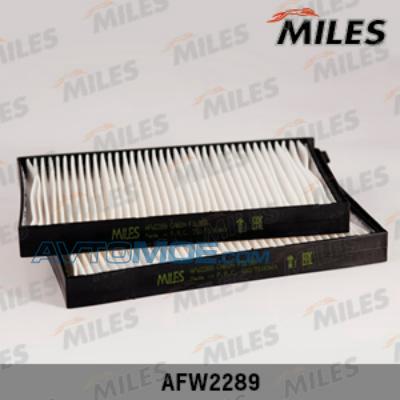 Фильтр салона AFW2289 MILES AFW2289