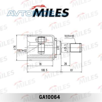 ШРУС GA10064 MILES GA10064