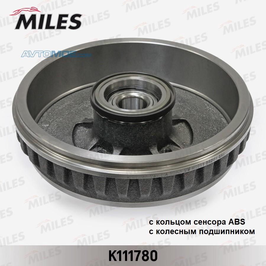 Барабан тормозной K111780 MILES K111780