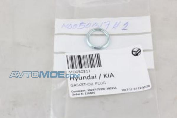 Прокладка MD050317 MITSUBISHI MD050317