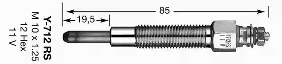 Свеча накаливания 6140 NGK 6140