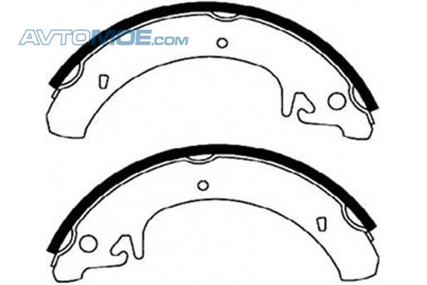 Колодки тормозные FN0511 NIBK FN0511