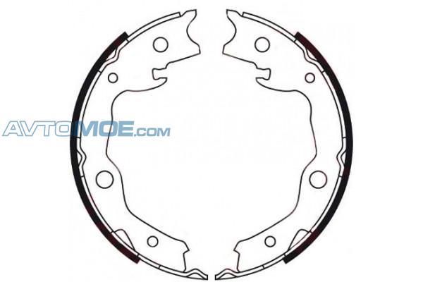 Колодки тормозные FN0621 NIBK FN0621