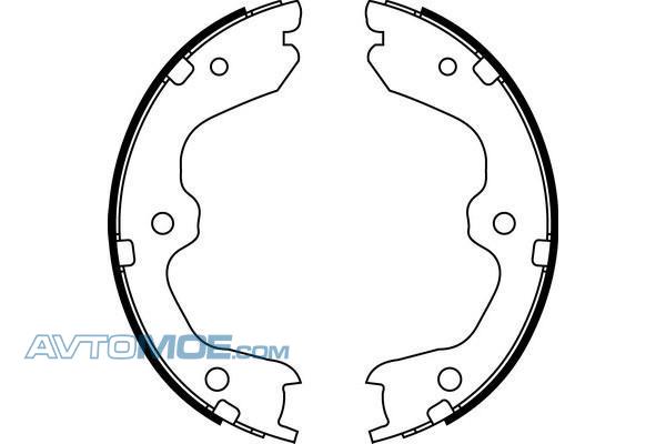 Колодки тормозные FN0643 NIBK FN0643
