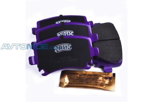 Колодки тормозные PN0349 NIBK PN0349