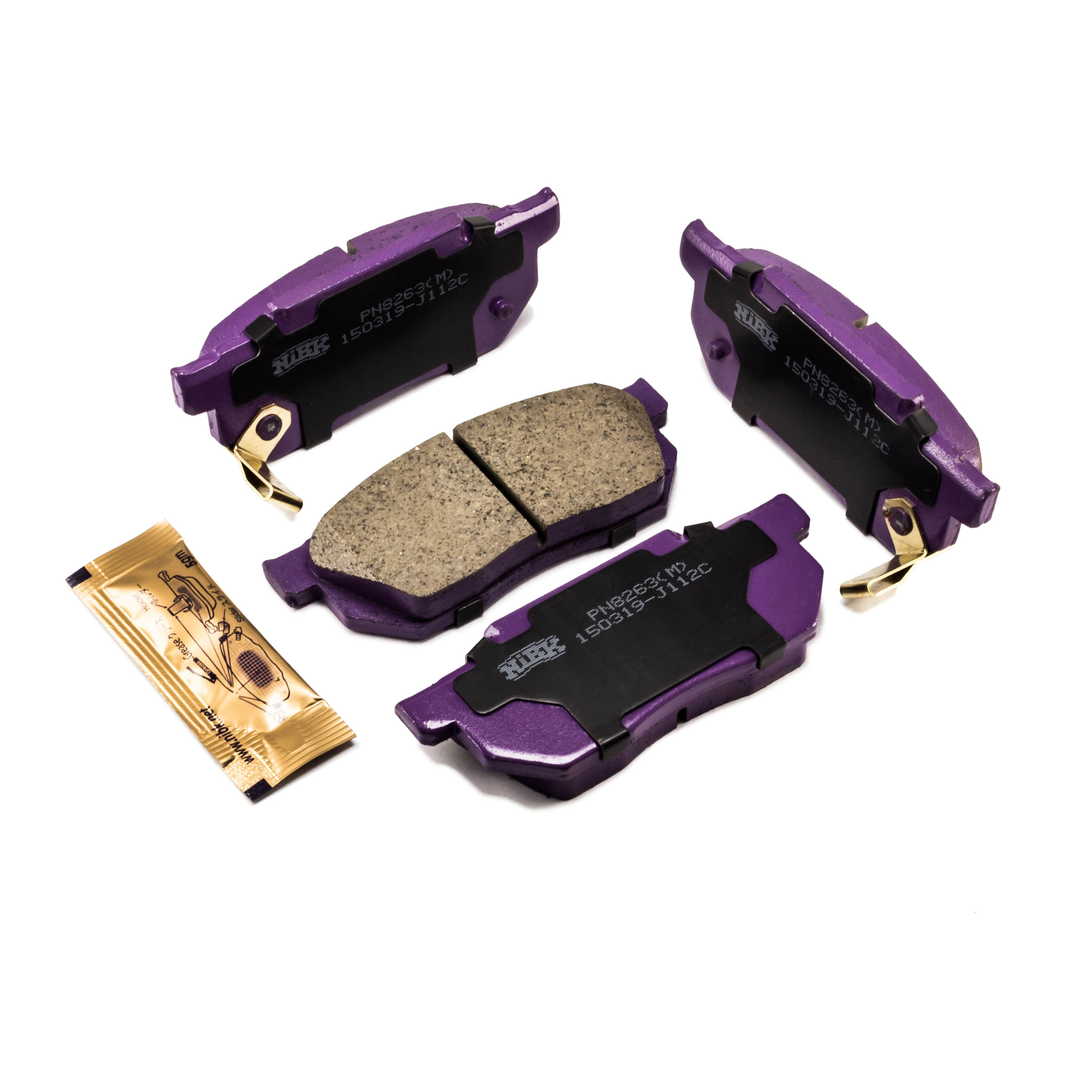 Колодки тормозные PN8263 NIBK PN8263