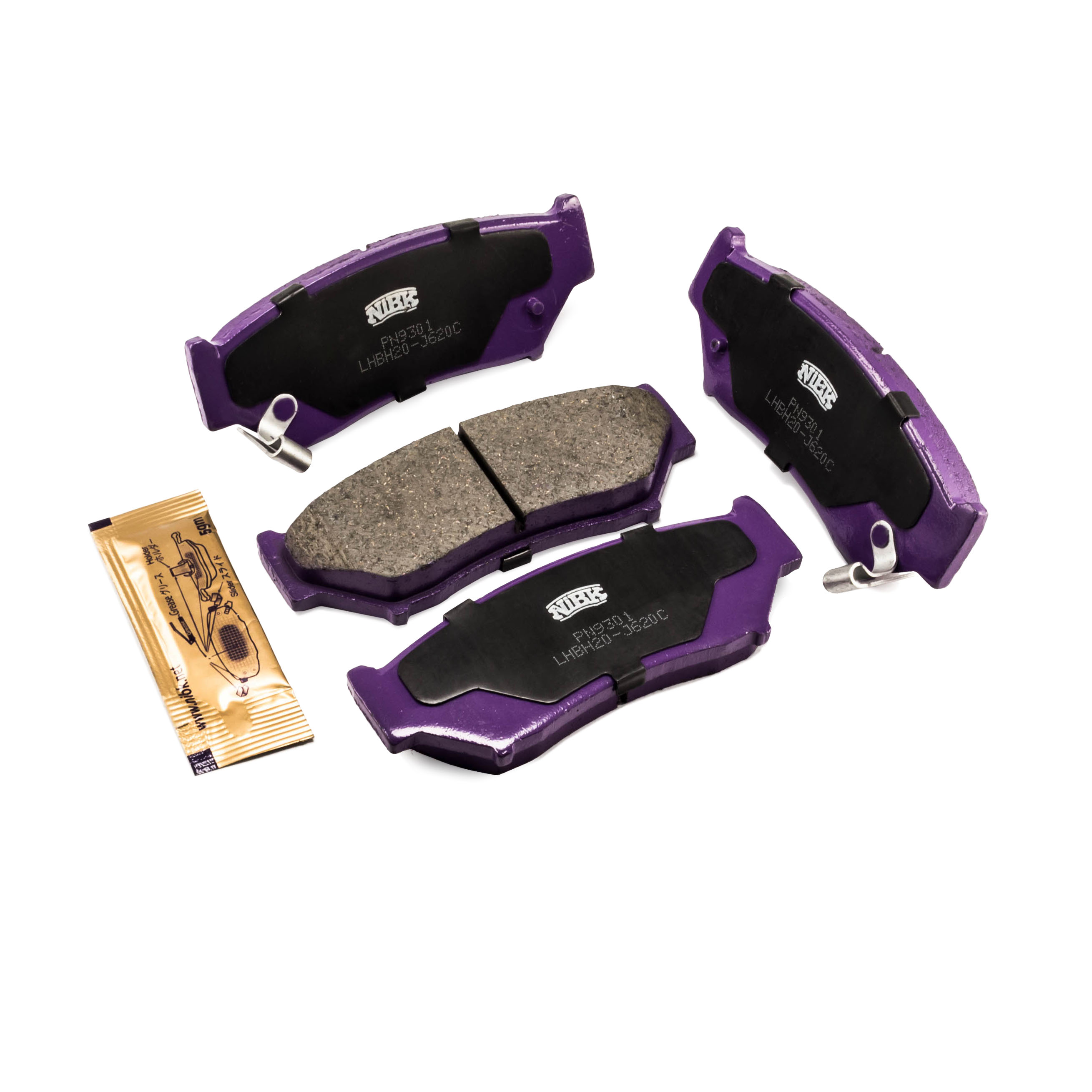Колодки тормозные PN9301 NIBK PN9301